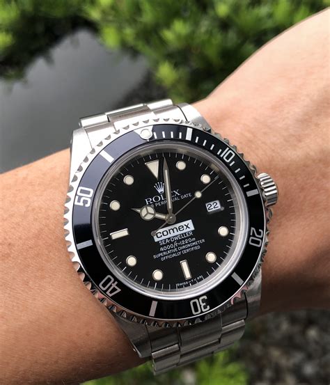 rolex sea dweller depth rating|rolex sea dweller 16600 review.